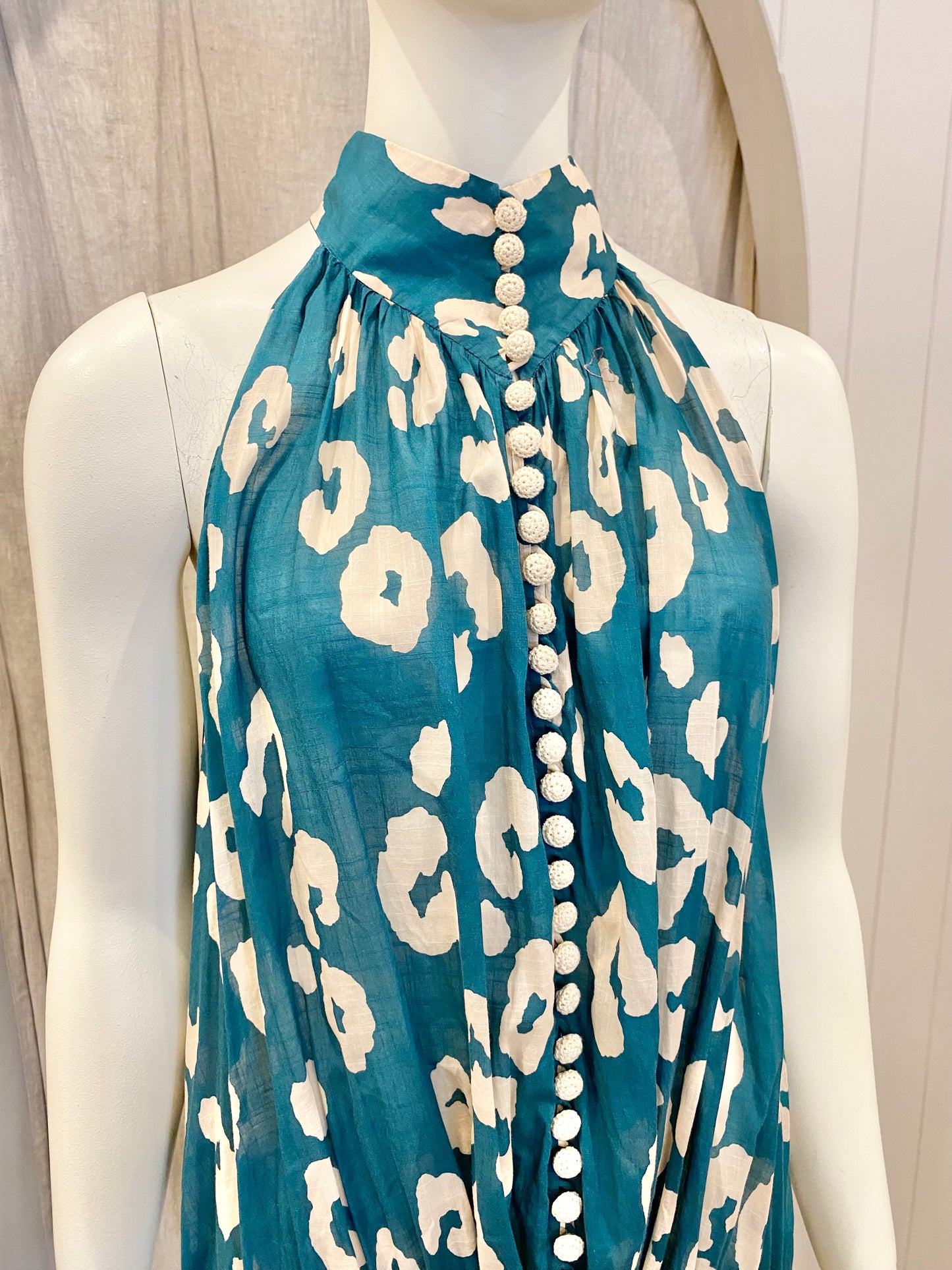 Zimmermann Shelly Swing Mini Dress - Size 3 (12)