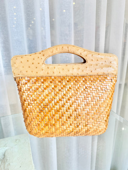 Capaf Honey Firenze Rattan Bag
