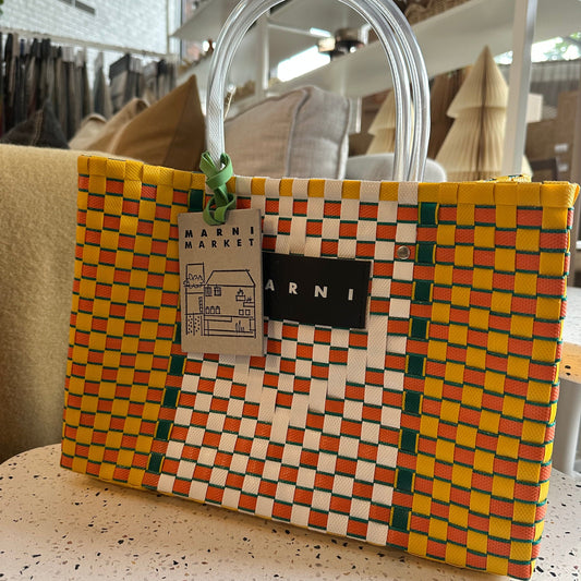 Marni Woven Tote Bag