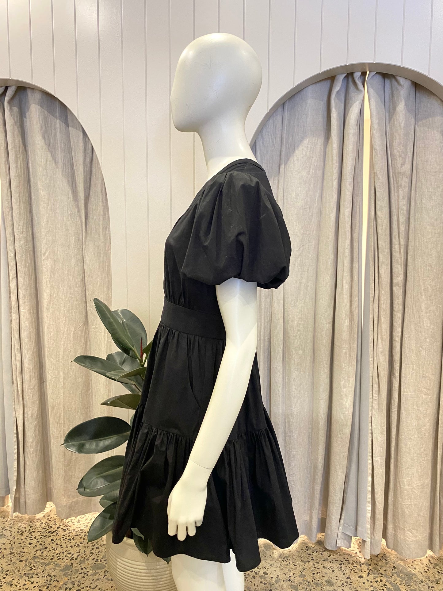 Sonya Moda Black Cora Dress - Size 10