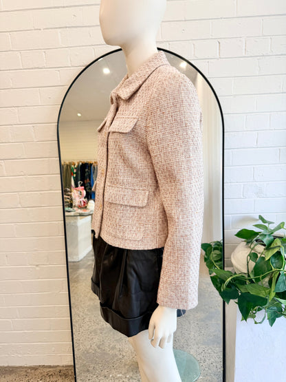 Zoe Kratzmann Biscuit Adjoin Jacket - Size 1 (8)