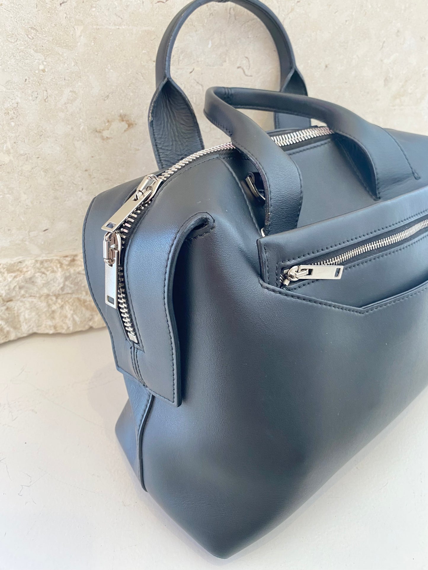 Alexander Wang Rogue Satchel in Black