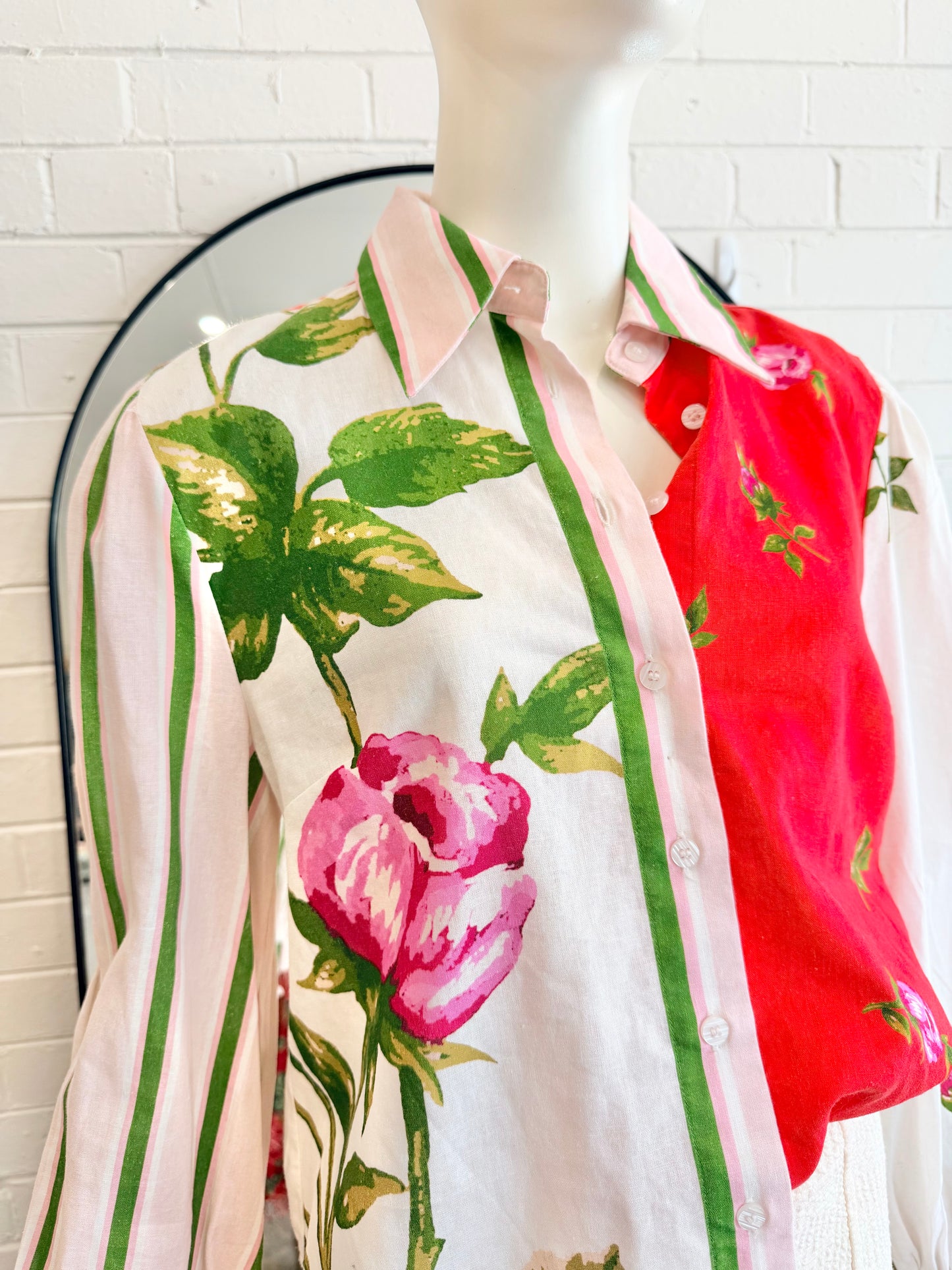 Aston Studio Rafferty Floral Shirt - Size 12