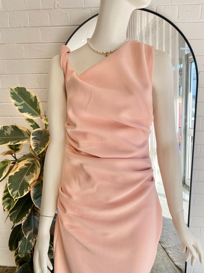 Misha 'Gia' Midi Dress in Rose - Size 10