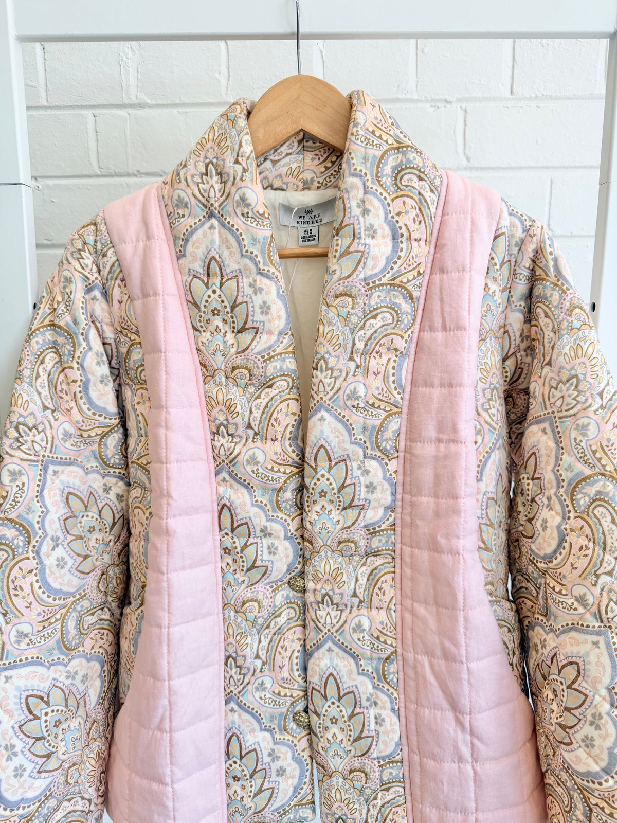 We Are Kindred Elsa Quilted Jacket - Size 8