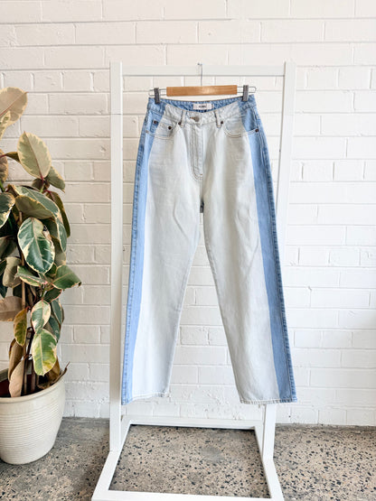 Kloke Two Toned Panel Jeans - Size 29 (10)