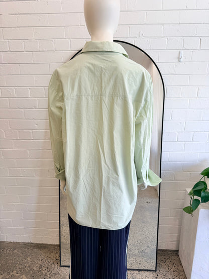 Sass & Bide Lazuli Shirt in Mint - Size 12