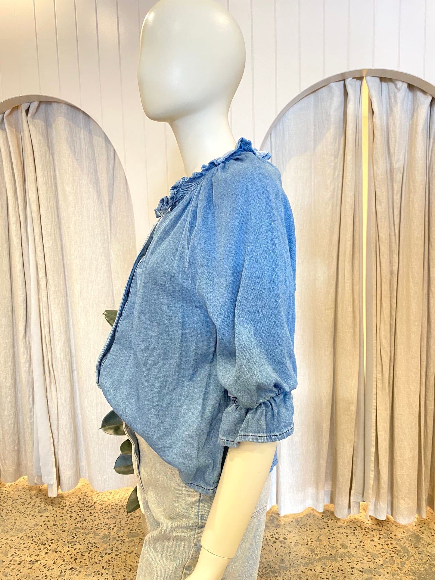 ba&sh Draco Shirt - Size 8