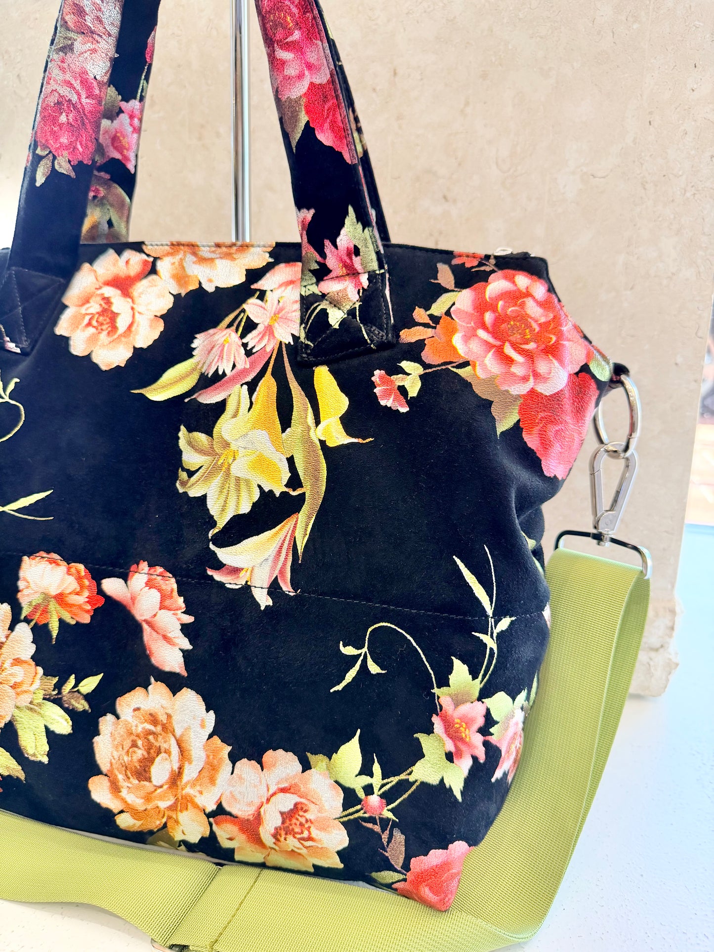 Radical Yes Maximillion Dance Tote Bag in Ode to Flowers print