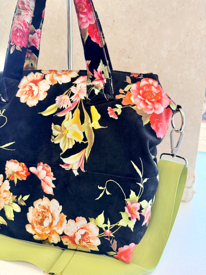 Radical Yes Maximillion Dance Tote Bag in Ode to Flowers print