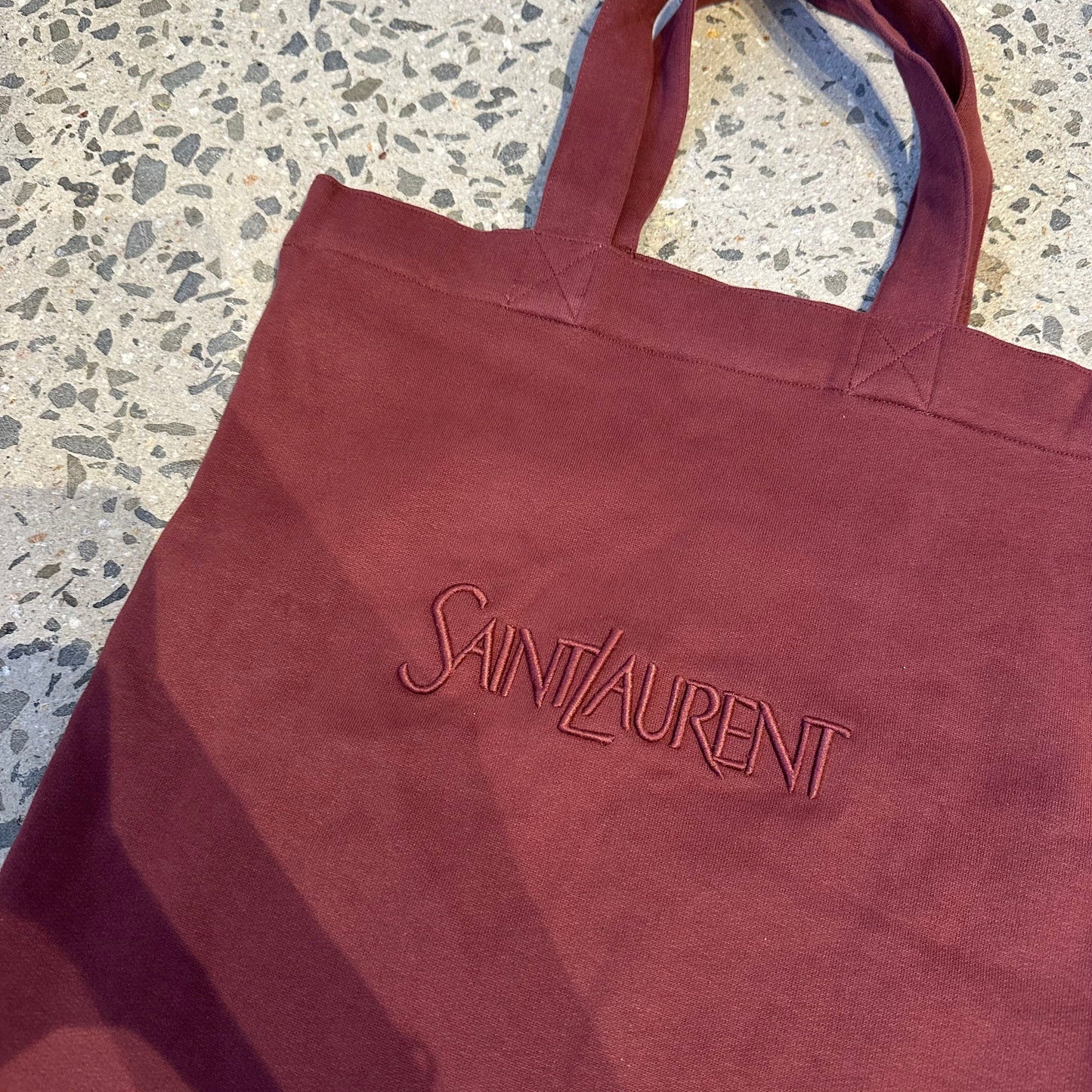 Saint Laurent Totebag in Fleece