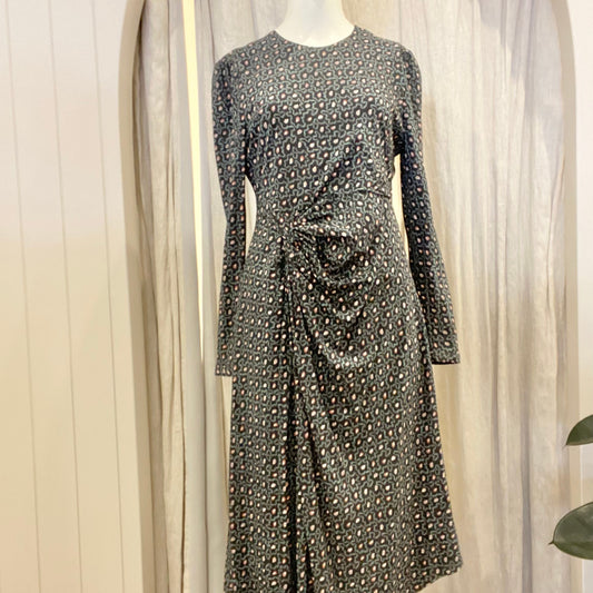 Skin and Threads Floral Midi Dress - Size 8
