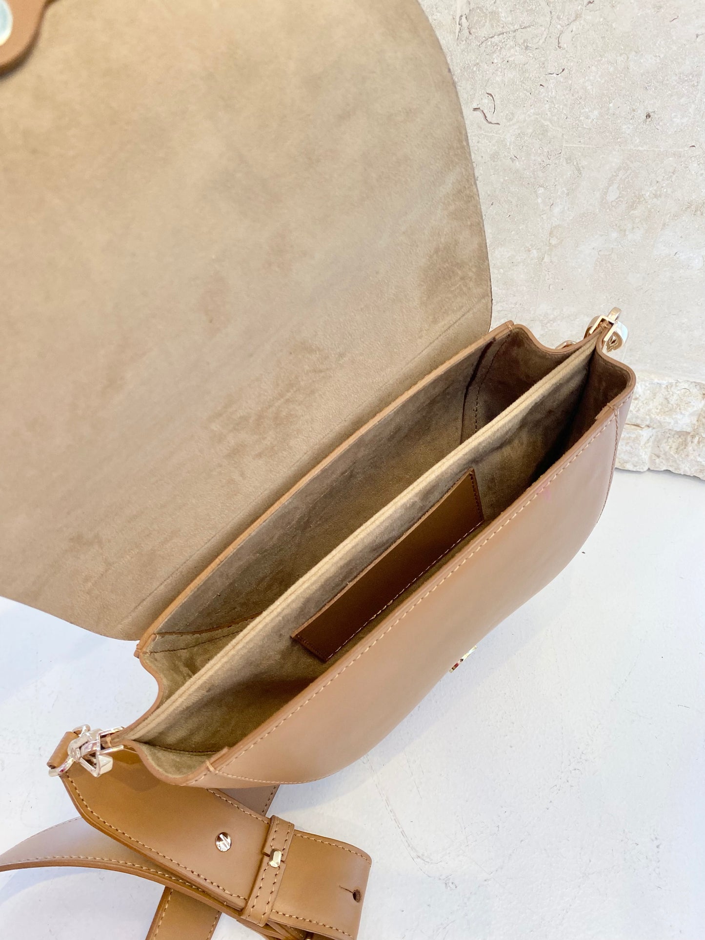 Viktoria & Woods Jude Cross Body Bag in Tan