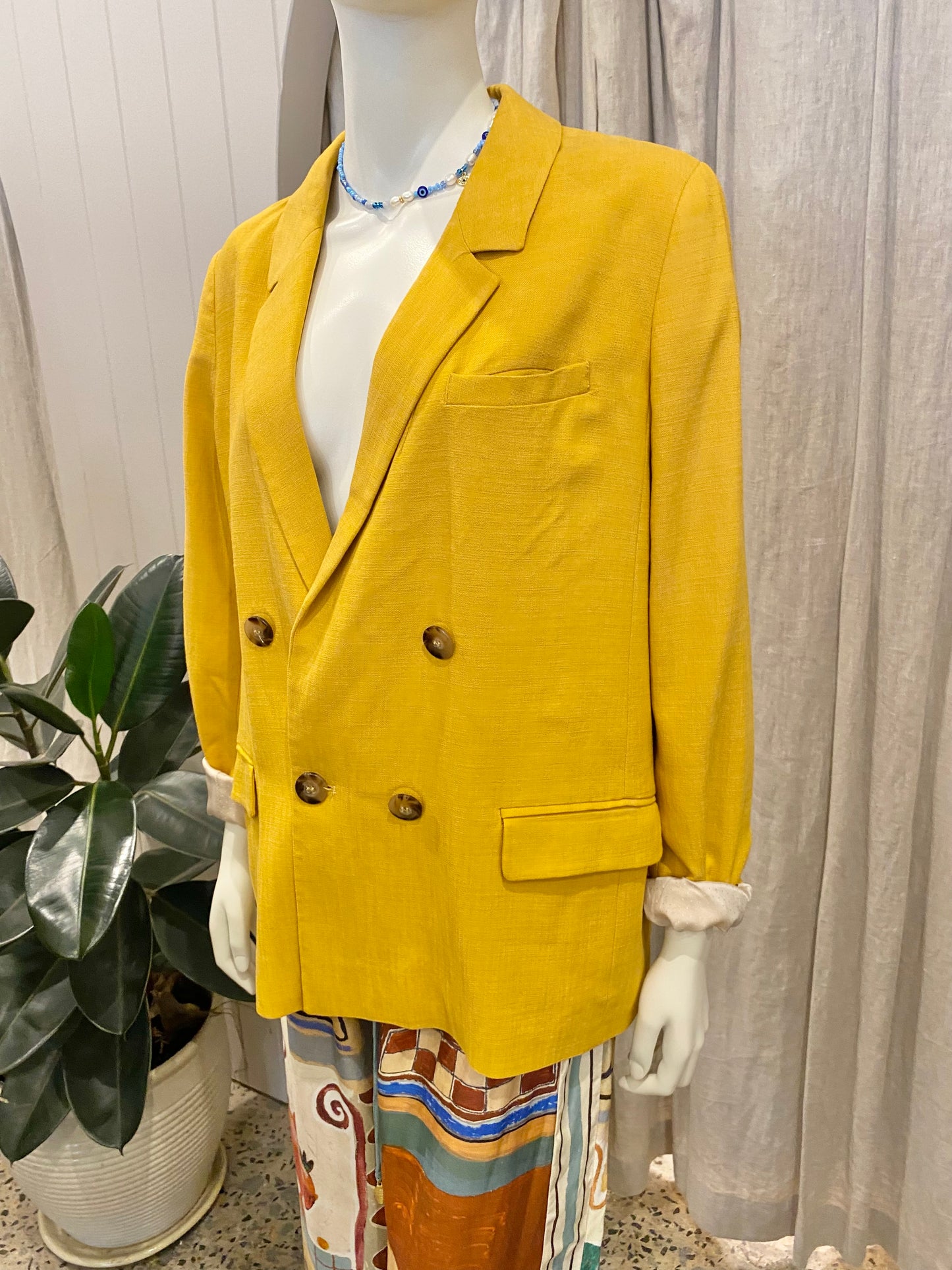 Sezane Saffron Christie Blazer - Size 16
