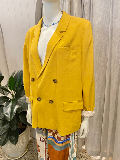 Sezane Saffron Christie Blazer - Size 16