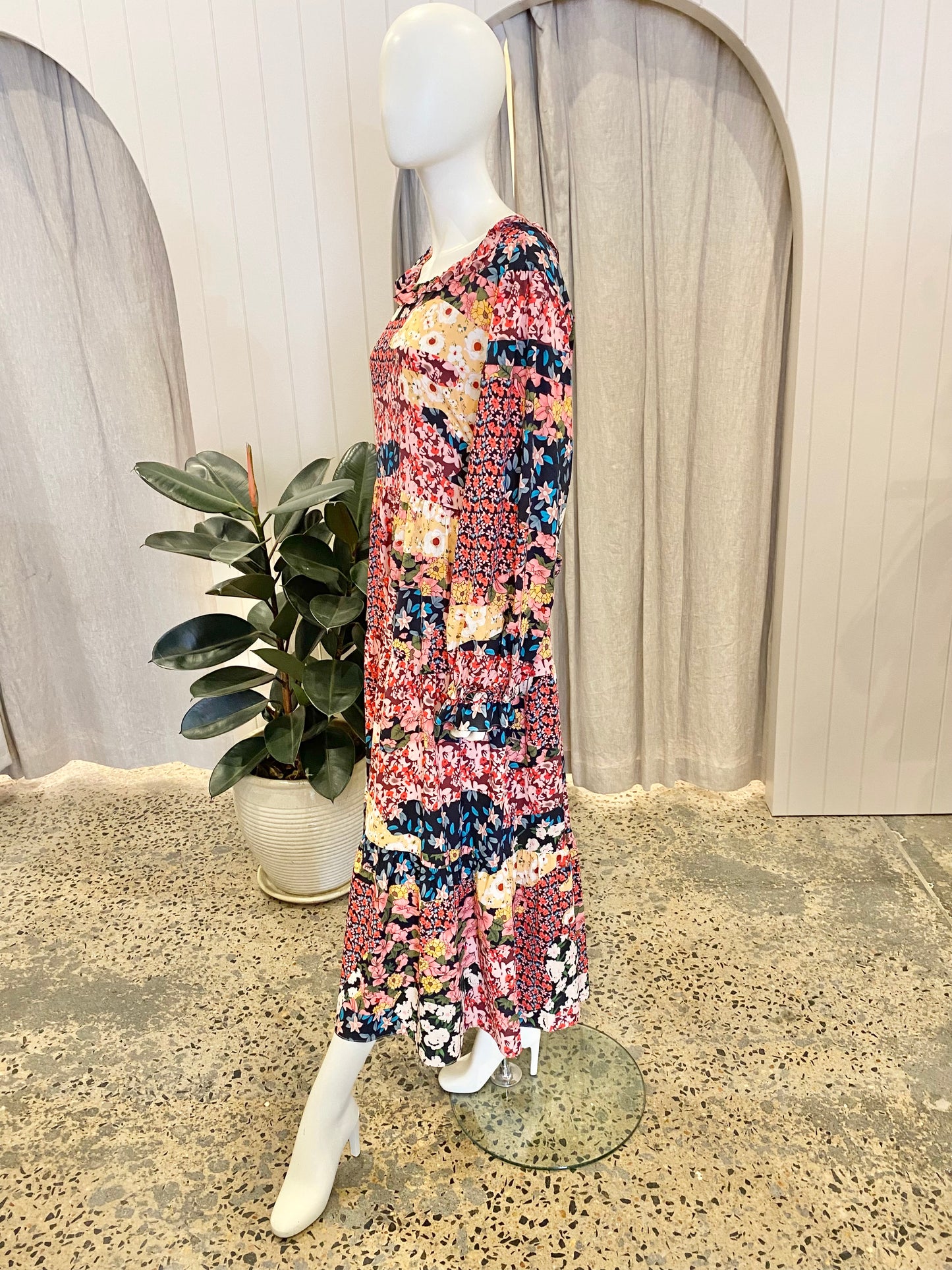 COOP by Trelise Cooper Floral Rights Midi Dress - Size 16