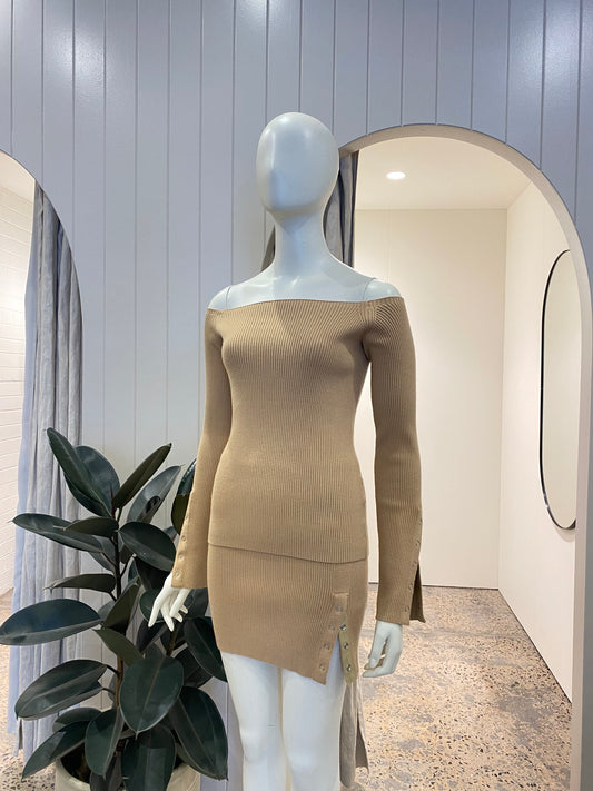 Henne Almond Amalia Skirt - Size S