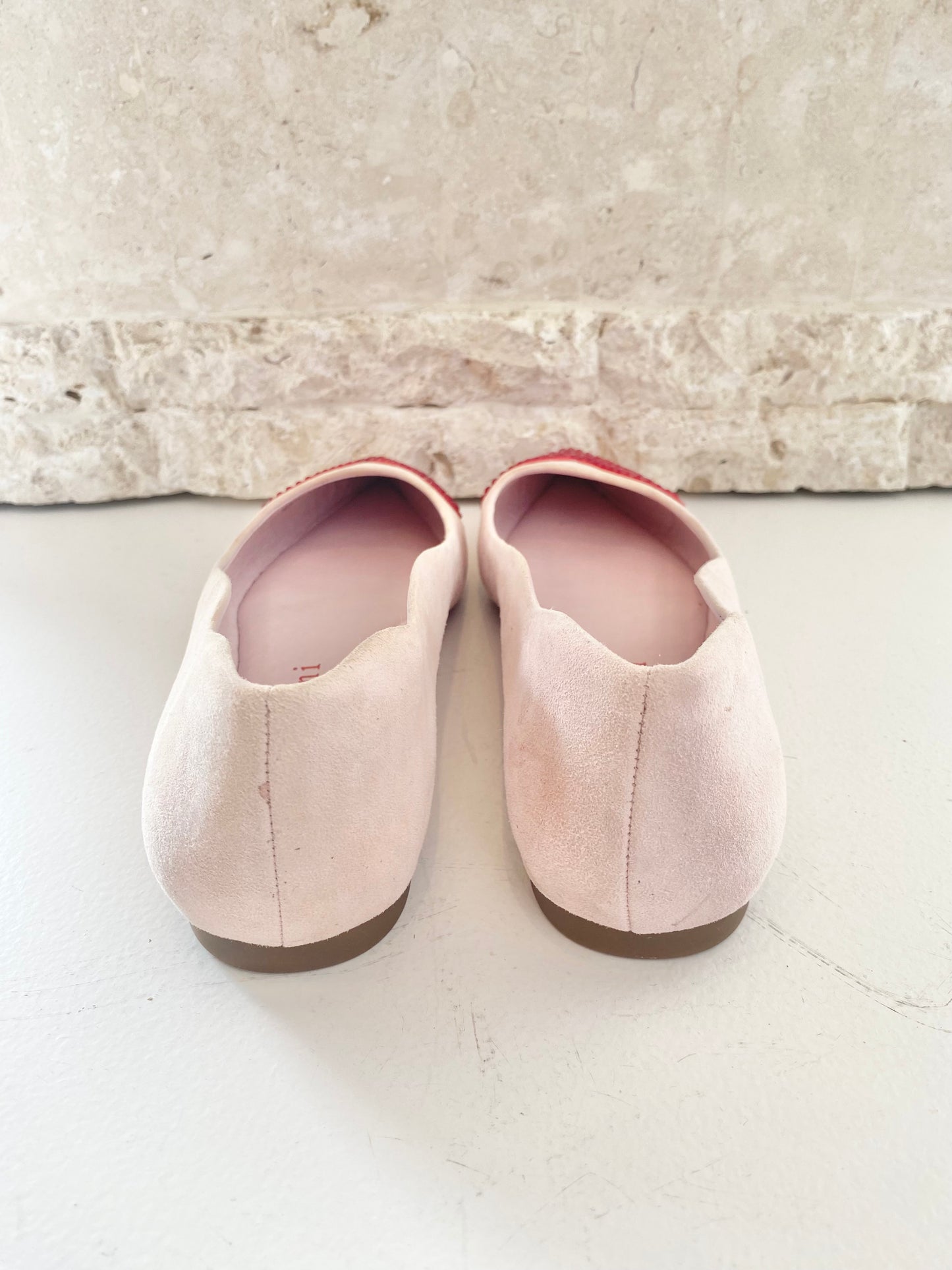 Gianni Bini Ruby Heart Ballet Flats - Size 39