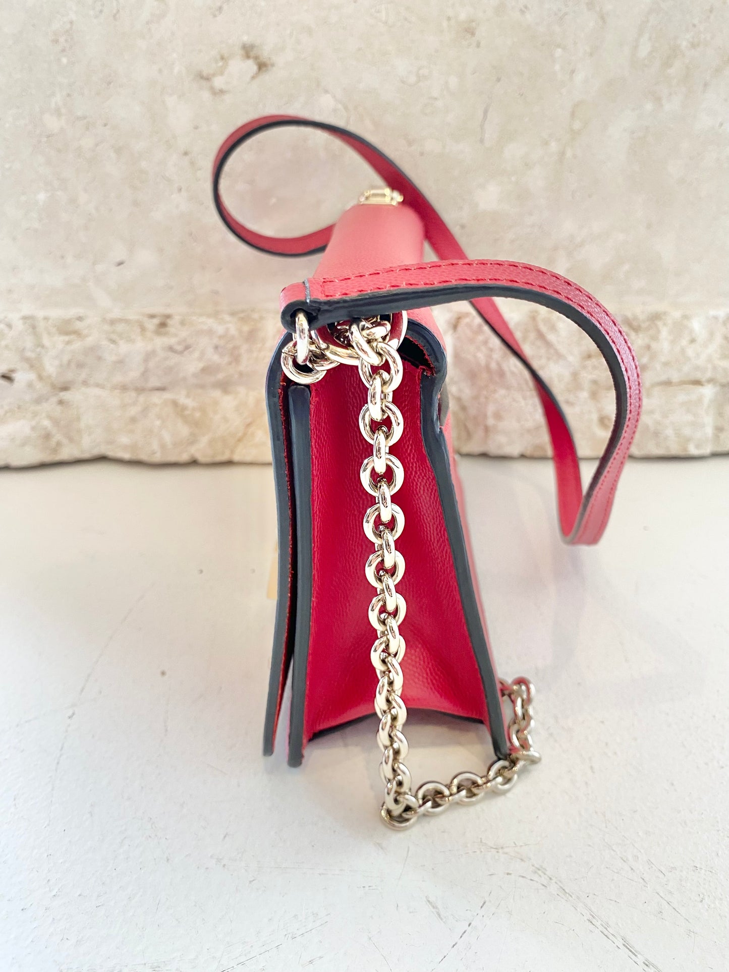 Furla Red Mimi Crossbody Bag