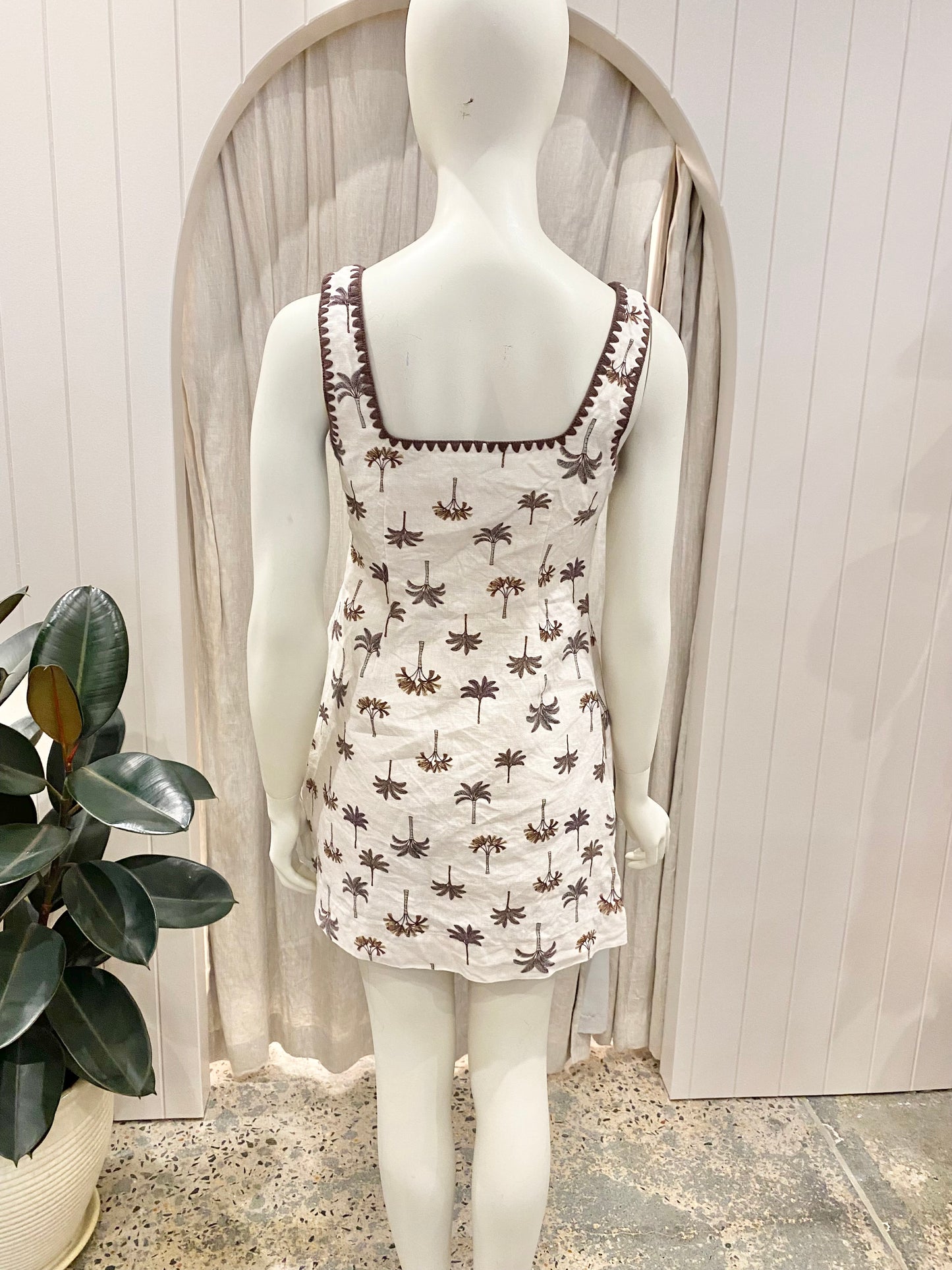 Elka Collective Athena Mini Dress - Size 8