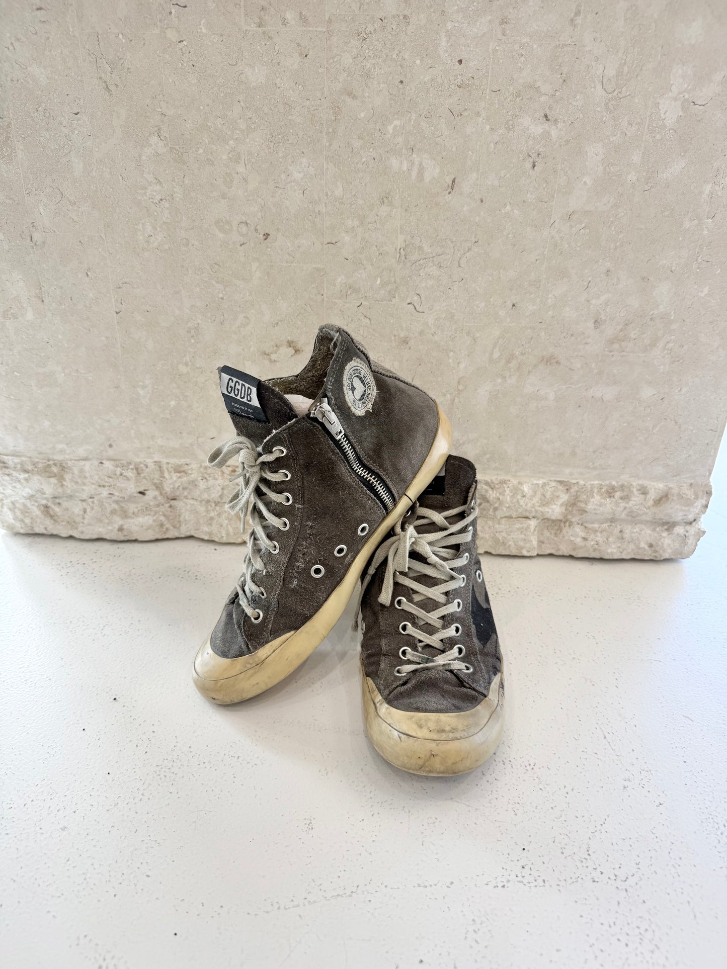 Golden Goose 'Francy' Hi Top Sneakers - Size 40
