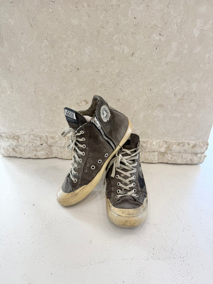 Golden Goose 'Francy' Hi Top Sneakers - Size 40