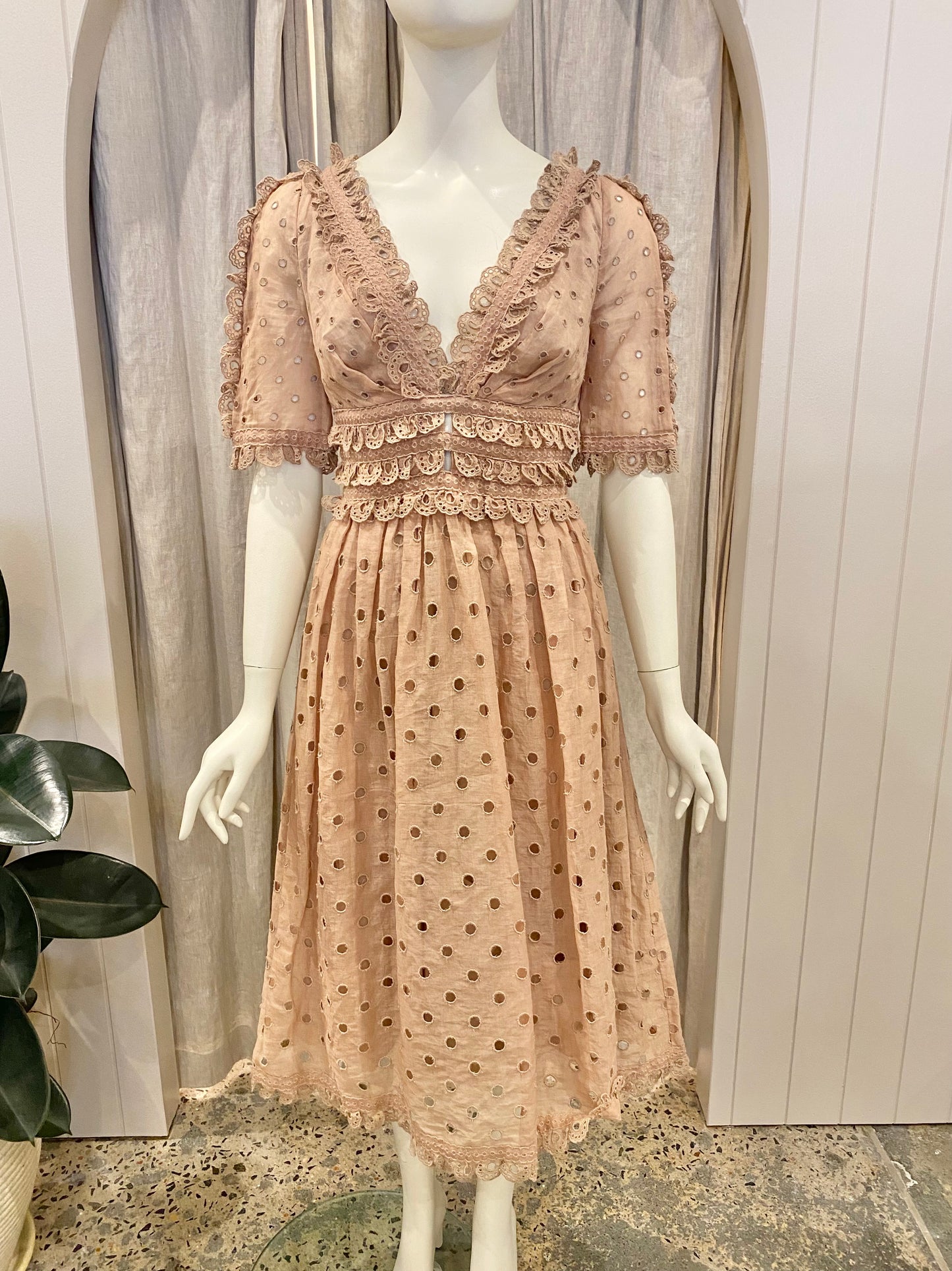 Zimmermann Winsome Tea Dress - Size 1 (8/10)
