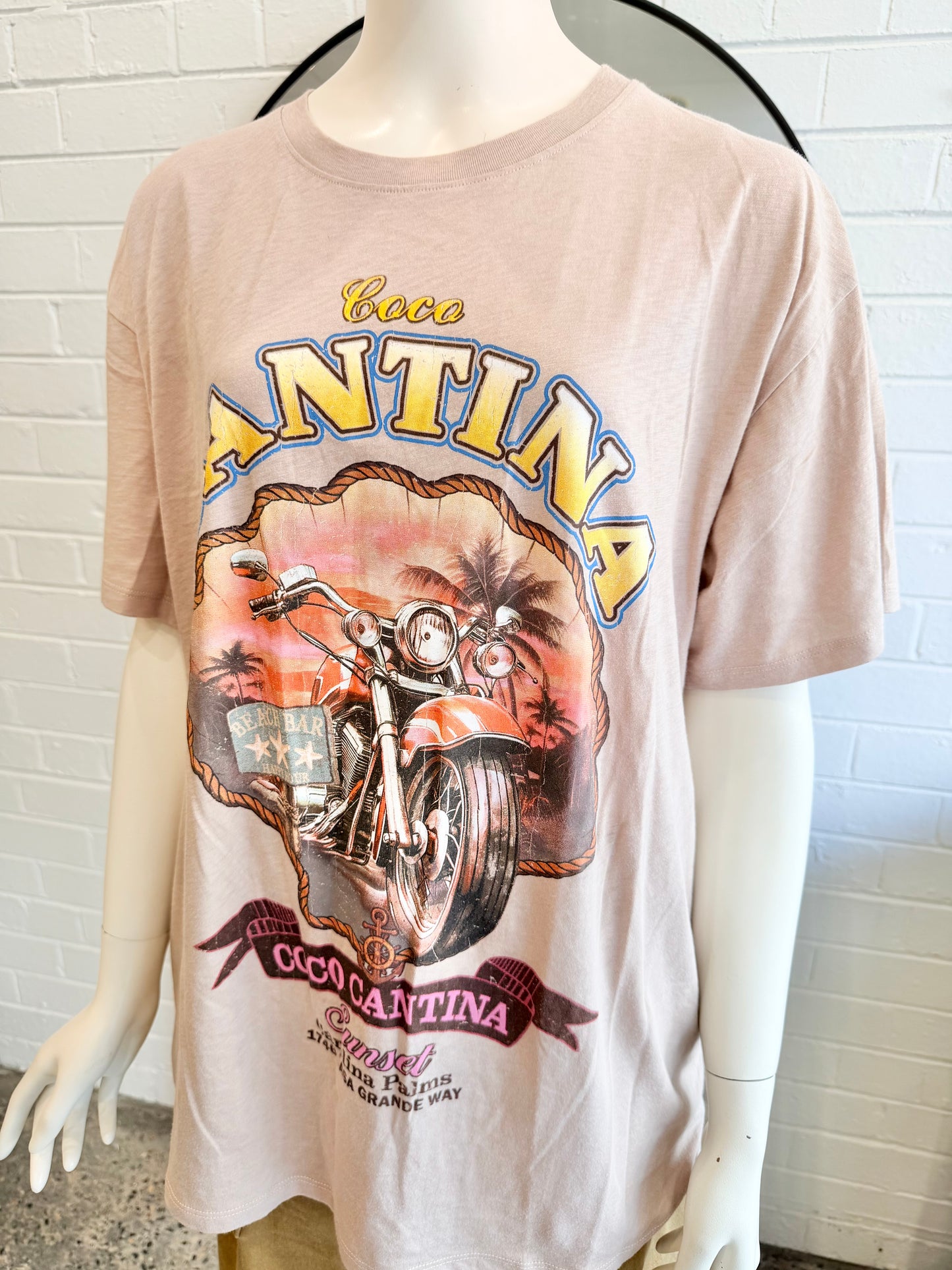 Spell & The Gypsy Collective 'Coco Cantina' Biker Tee - Size XXL (14)