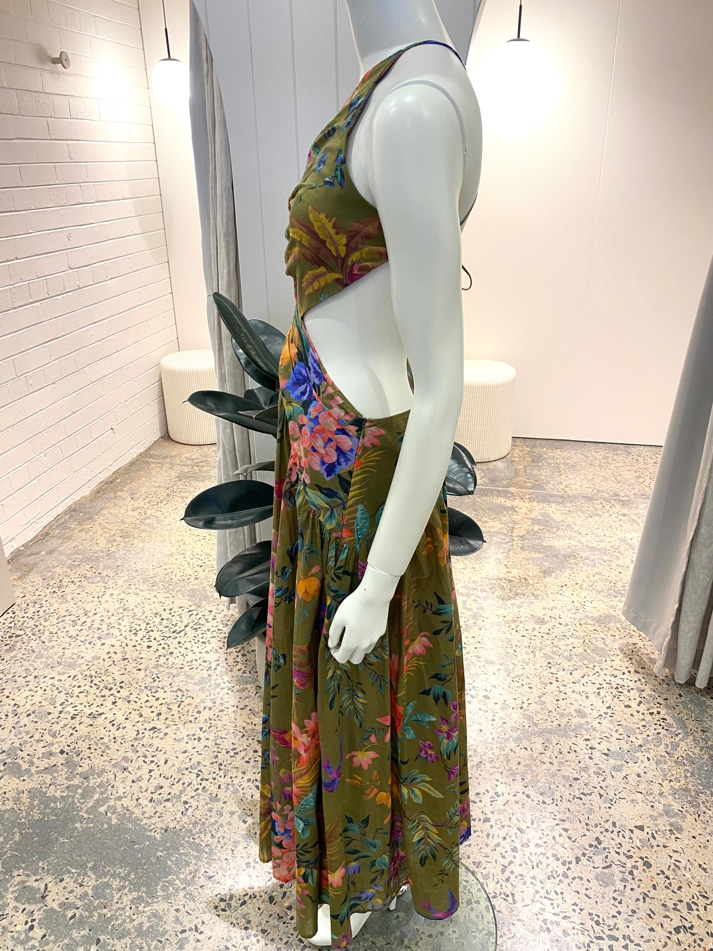 Zimmermann Tropicana Asymmetric Dress - Size 2