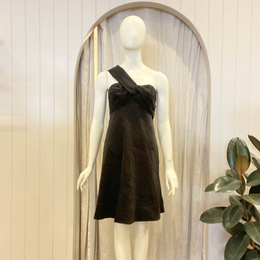 Country Road One Shoulder Mini - Size 8