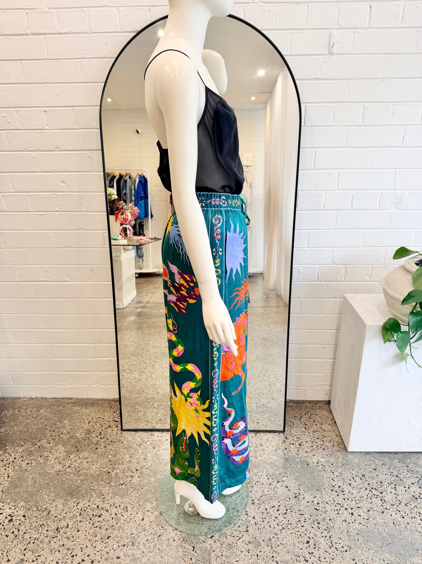 Alemais Guardian Silk Pants - Size 8