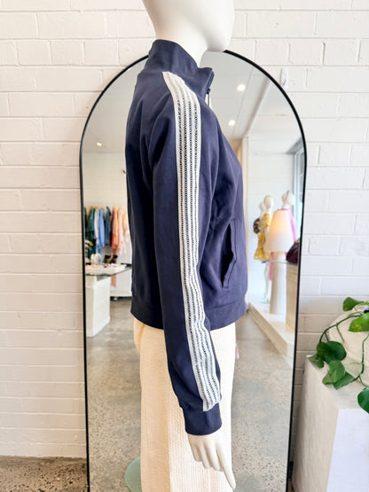 The Upside 'Margot' Jacket in Navy - Size M (10/12) - Pre-Loved Geelong 5