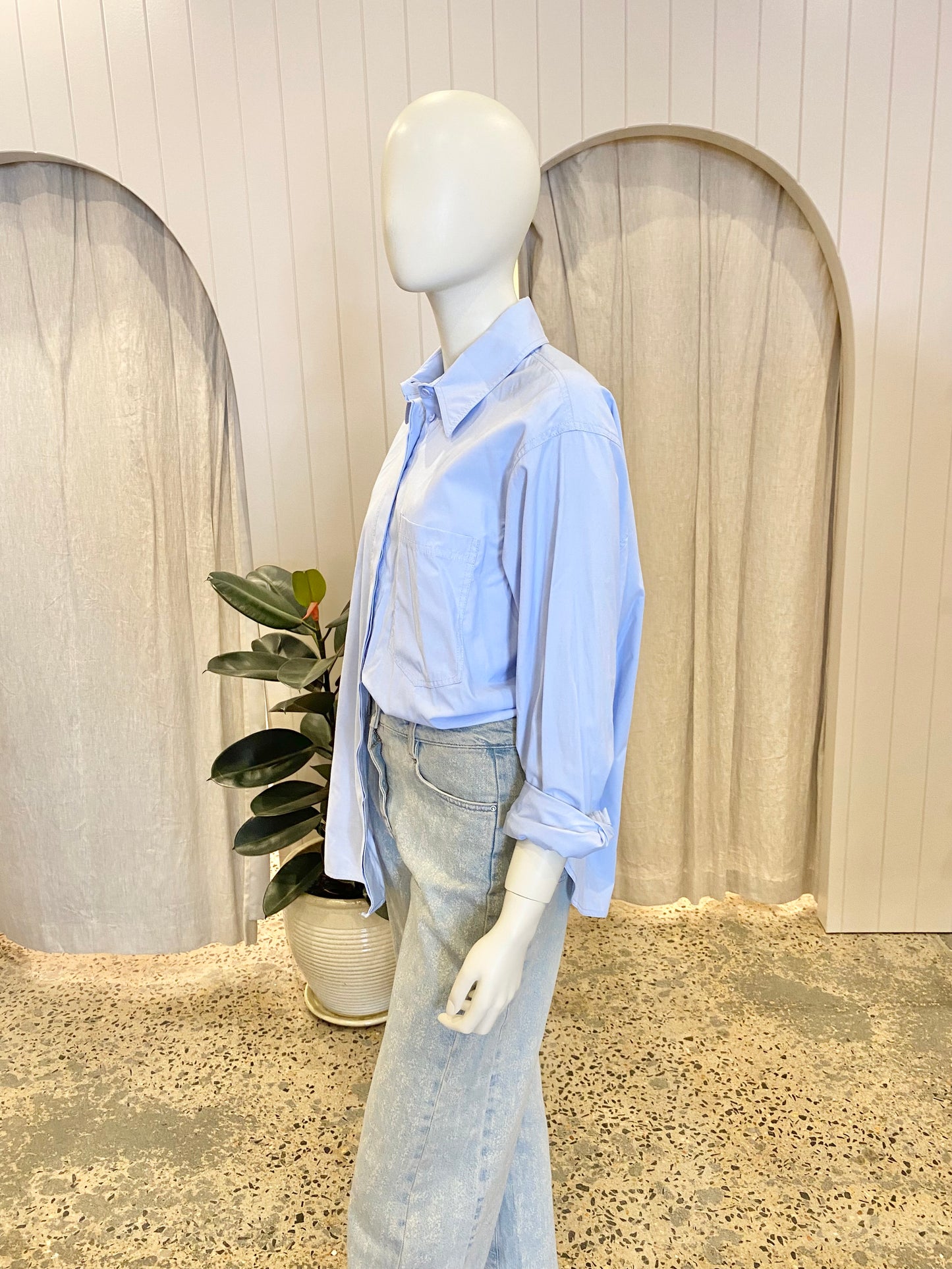 Camilla and Marc Boyfriend Shirt - Size 8