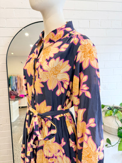 Alessandra Lulu Hazel Midi Dress - Size XL (14) - Pre-Loved Geelong