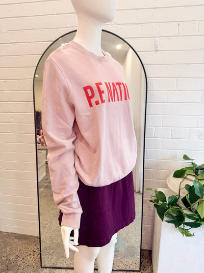 PE Nation Blush Paradigm Crew Sweatshirt - Size M