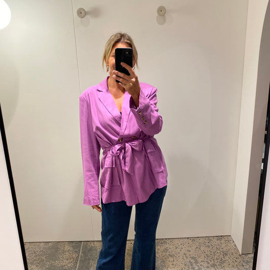 La Boheme Girls Rumer Blazer in Purple - Size 12