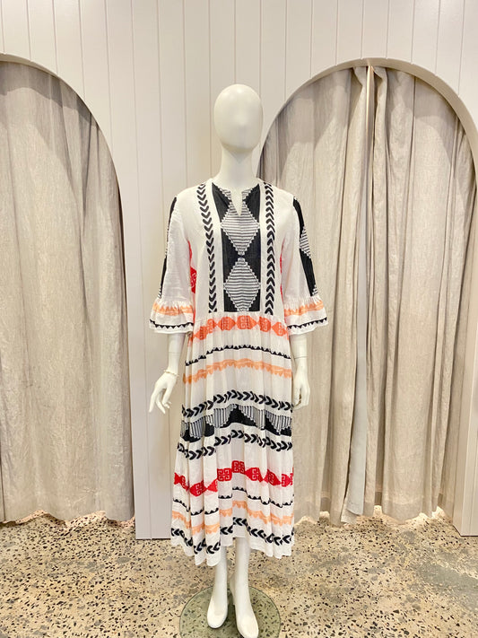 Valerie Khalfon Corte Dress - Size 44 (au 14-16)