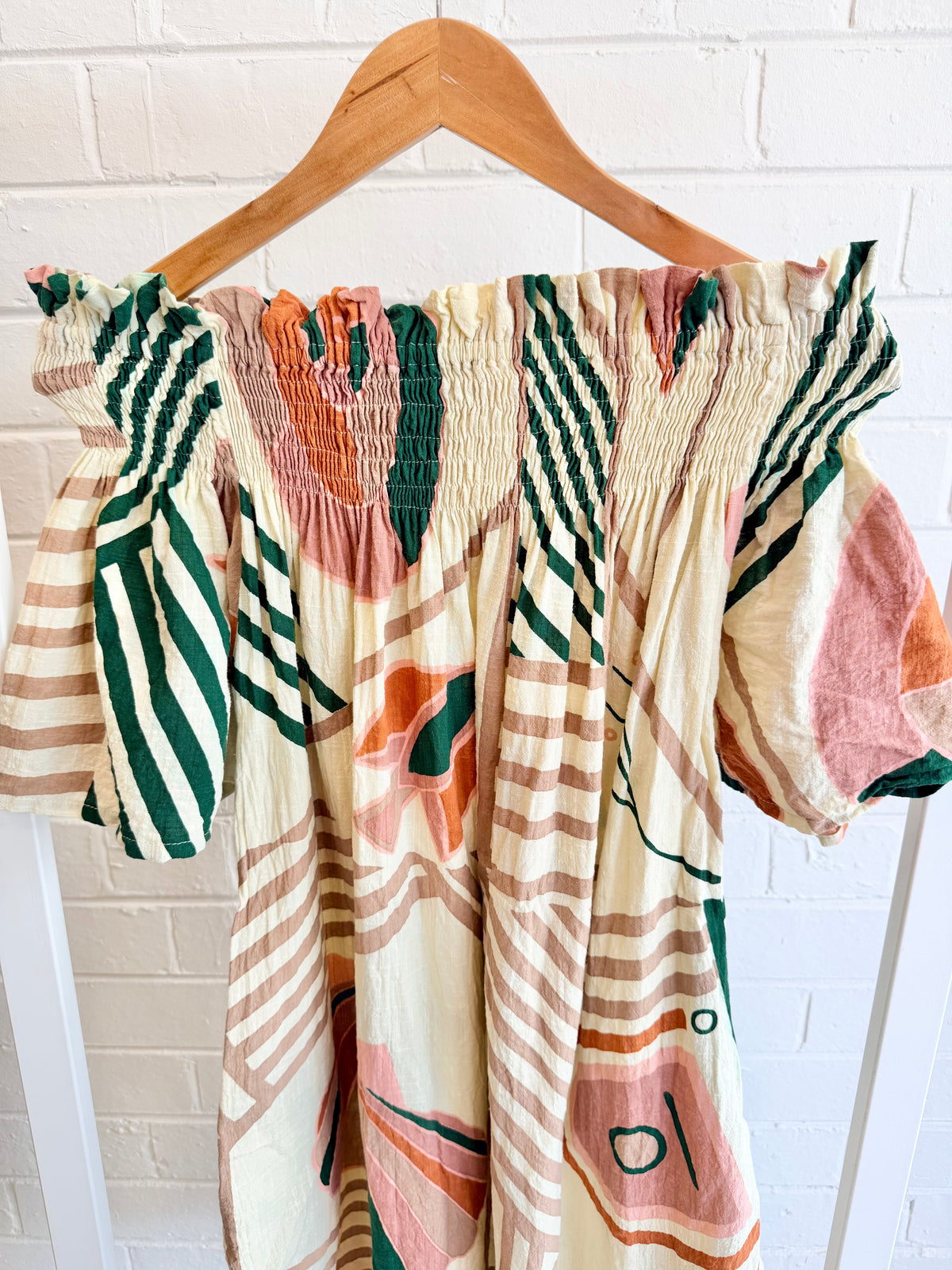 Frank & Dolly's Off Shoulder Mini Dress - Size XXS (8-10)