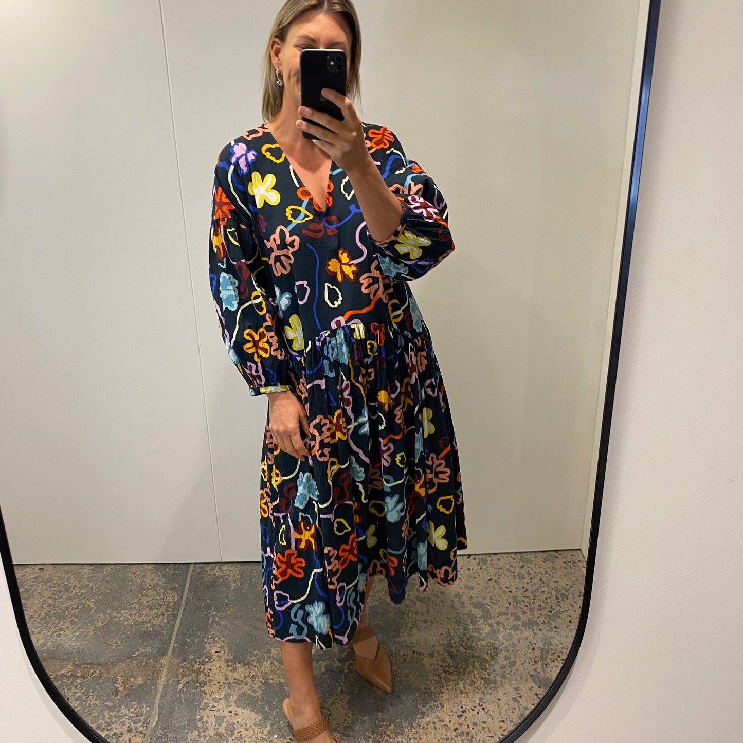 Gorman Flowerbomb Midi Dress - Size 14
