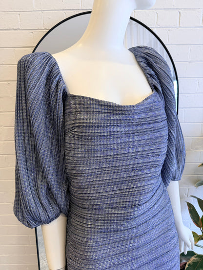 Suboo Metallic Mira Mini Dress - Size L (12)