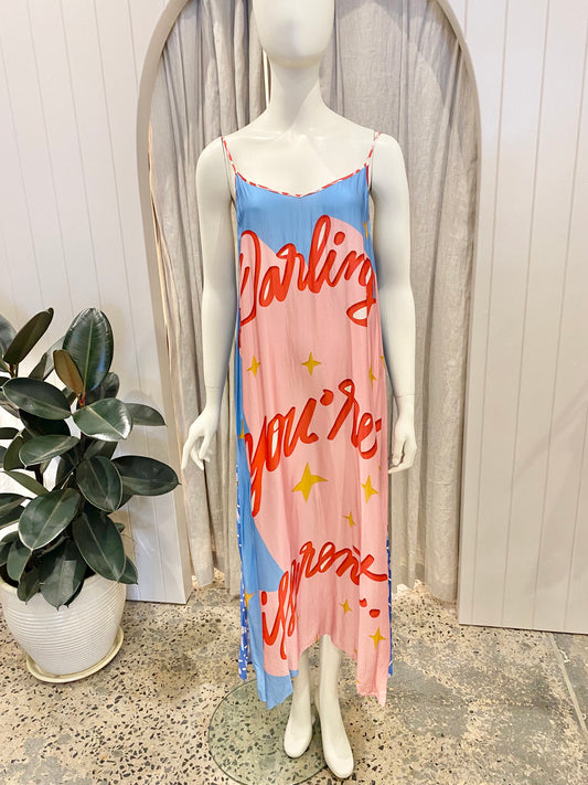 Me369 Camisole Darling Maxi Dress - Size L (12/14)