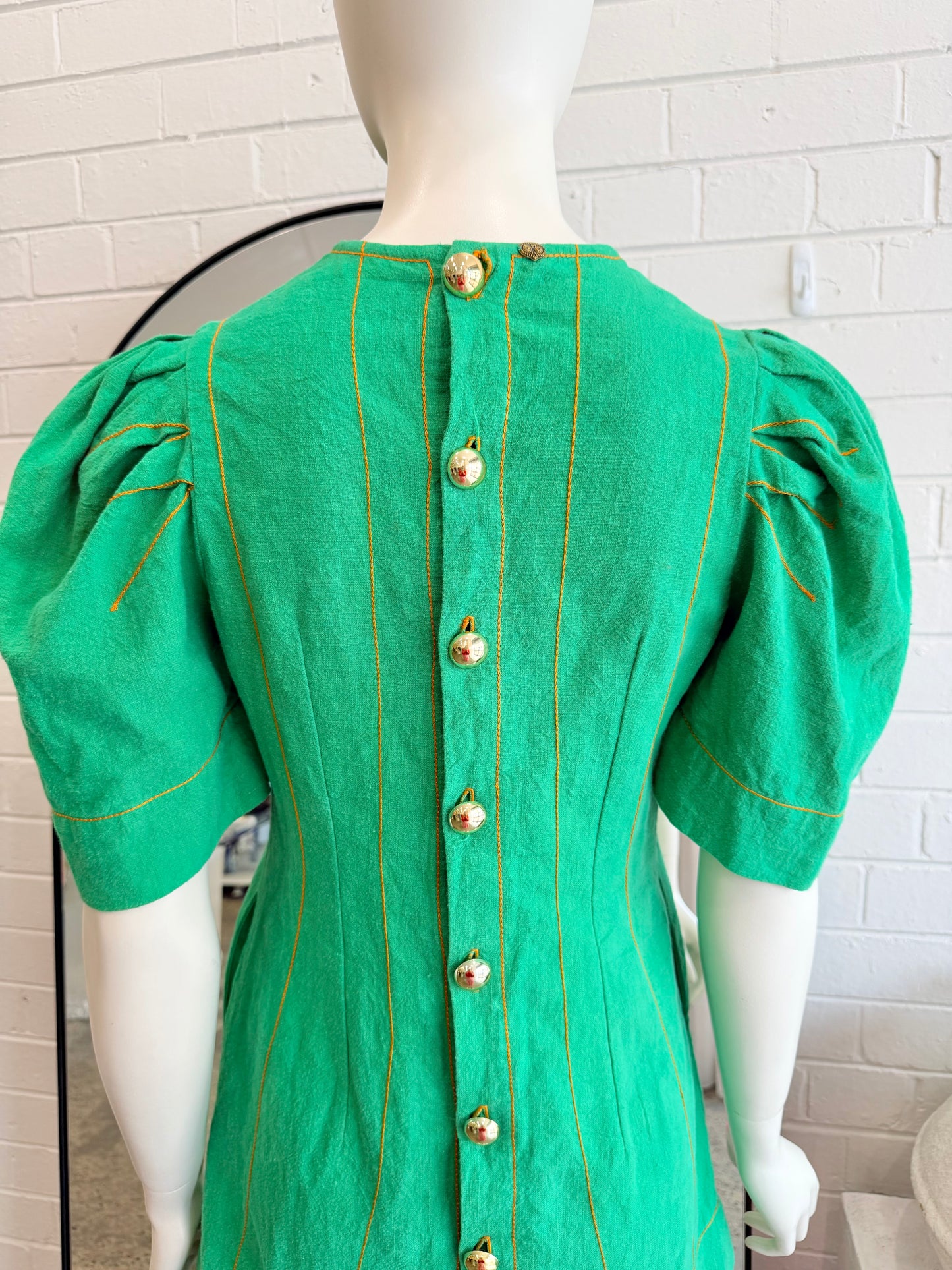The Story of Us Green Mini Dress - Size 8