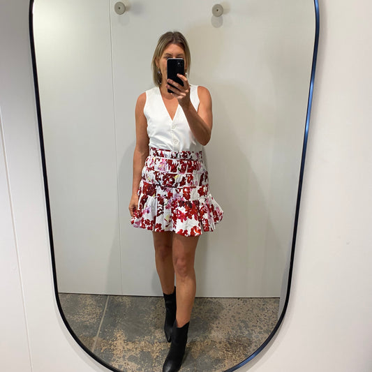 AJE La Vie Bubble Mini Skirt - Size 12