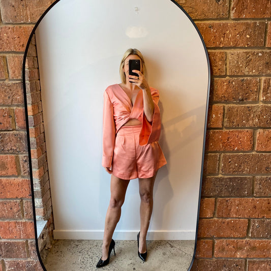 Significant Other Palma Playsuit in Rose - Size 8