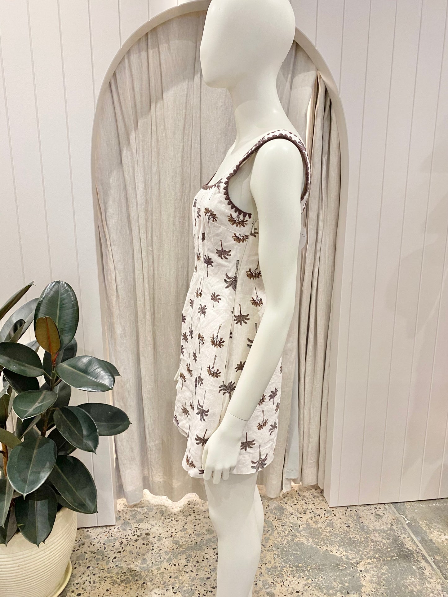 Elka Collective Athena Mini Dress - Size 8