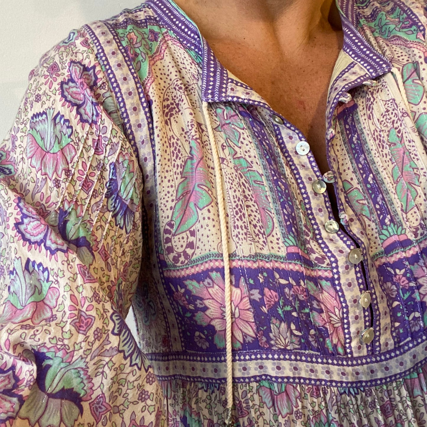 Spell Poinciana Dress in Lilac - Size M (8/10)