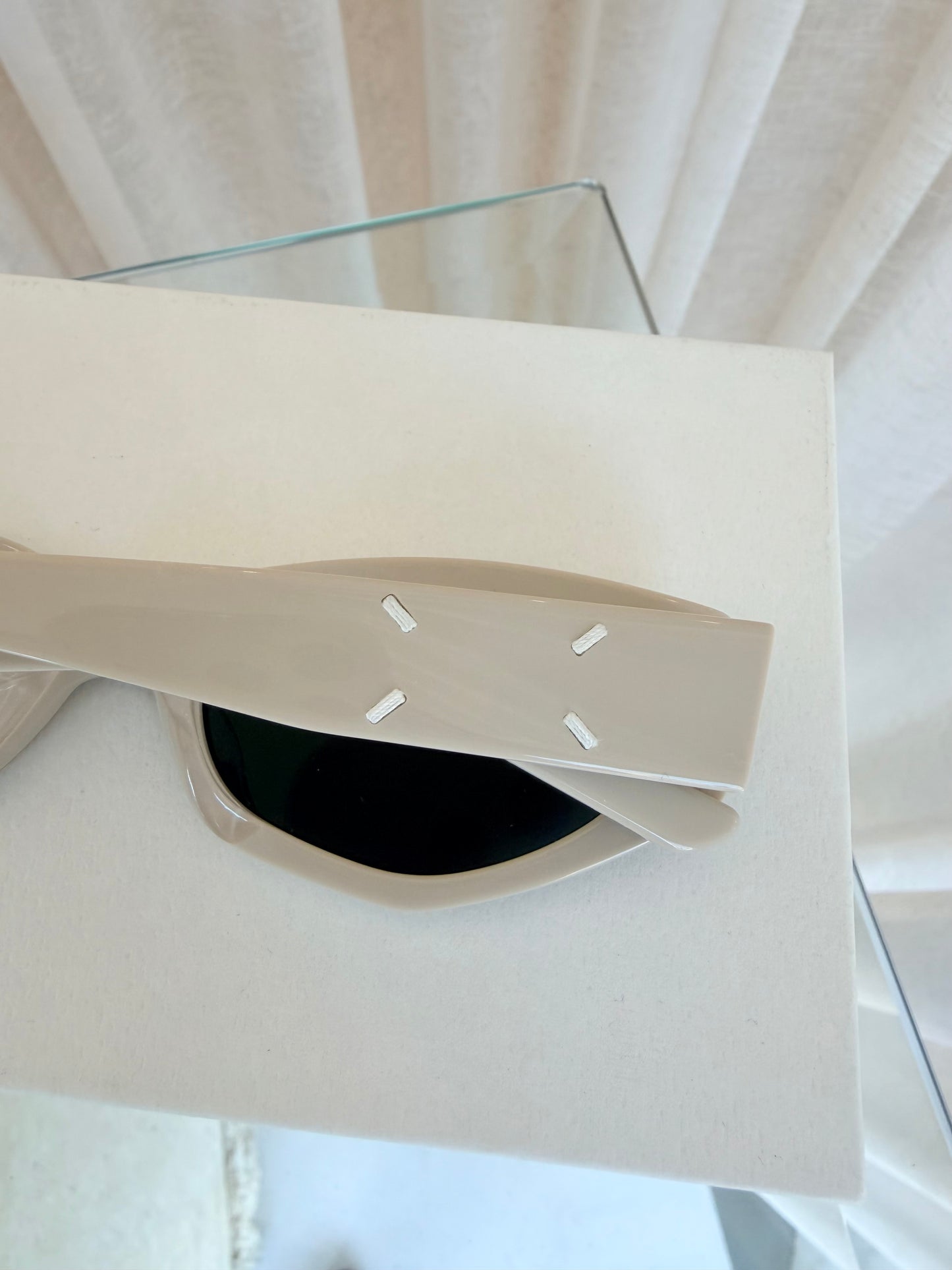 Maison Margiela x Gentle Monster Beige MM205 Sunglasses