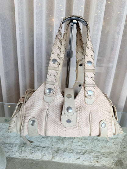 Vintage 2005 Chloe Python Silverado Handbag