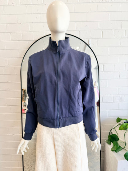 The Upside 'Margot' Jacket in Navy - Size M (10/12) - Pre-Loved Geelong 1