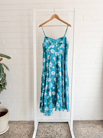 Hannah Artwear Magnolia Blue Teeva Dress - Size 3 (12)
